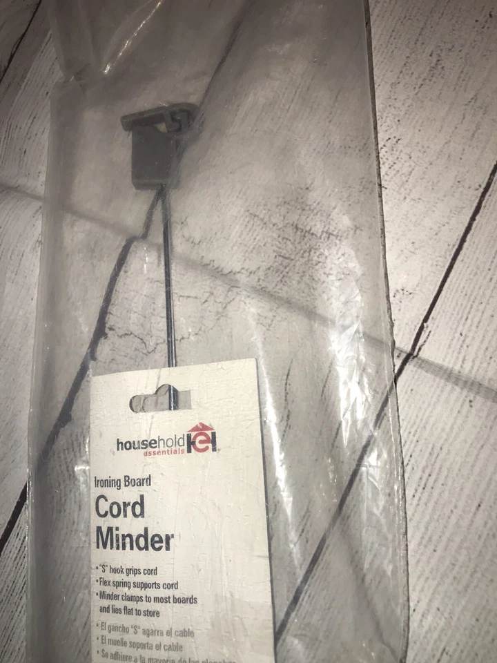 Household Essentials 175 Flexible Iron Cord Minder Silver Powder Coated 18-Inch - Image 2 of 4