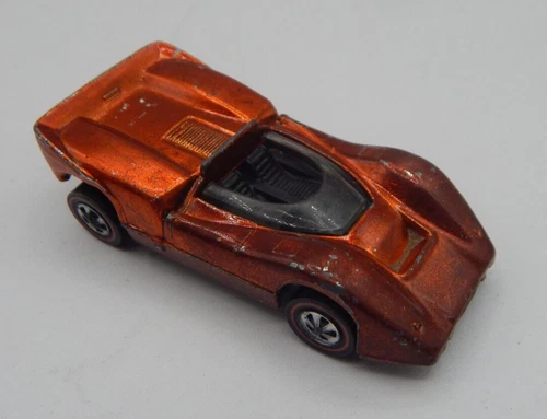 Redline Hotwheels Orange 1969 McLaren M6A