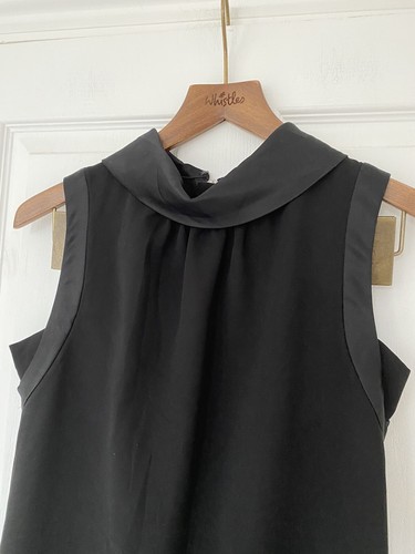 Vera Wang schwarzes Kleid Größe 6 8 - Bild 3 von 7