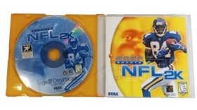 NFL 2K Sega🌀Dreamcast:  Football SEGA SPORTS OEM  CIB W/ Manual (Mint📀) 