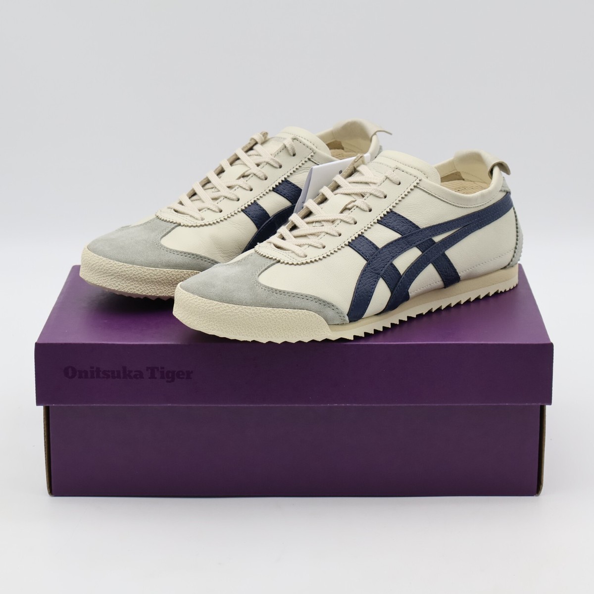 1182A465-200 Onitsuka Tiger Mexico 66 Deluxe Birch Indigo Blue