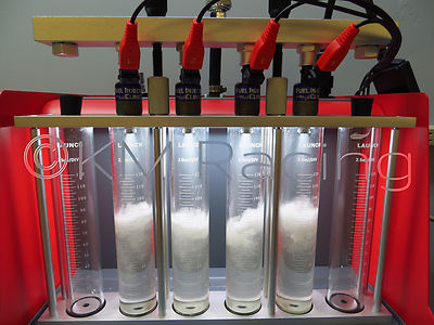 4x Subaru WRX / STI Dark Blue 565cc Fuel Injectors: Flow Tested