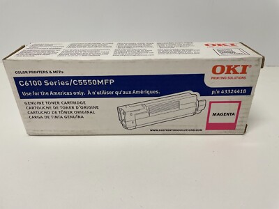 NEW Genuine Oki Magenta Toner Cartridge 43324418
