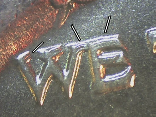 1964-D KENNEDY HALF TRIPLED DIE OBVERSE  GEM BU  AZO