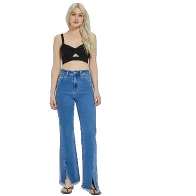 ''Renegade'' Split Ankle Bootcut Jeans