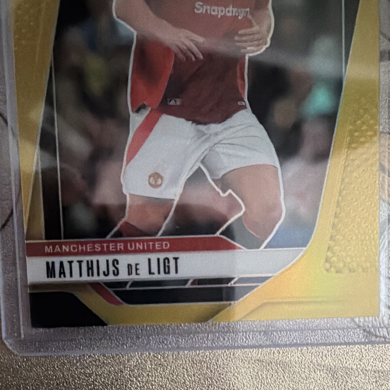 Panini Prizm Premier League 2024-25 Matthijs de Ligt #125 Man Utd /10 view 4