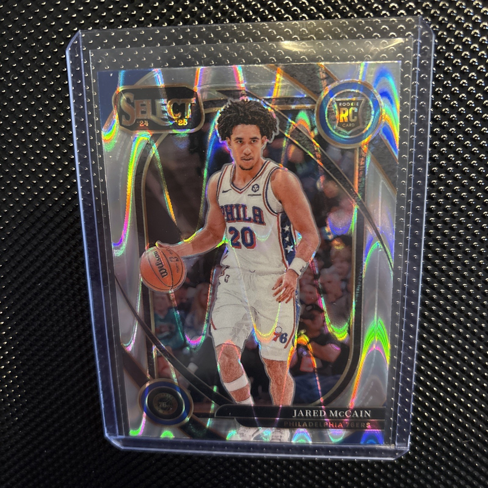2024-25 Panini Select - Courtside Jared McCain #283 Tectonic Prizm (RC)