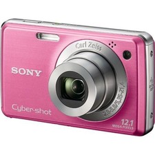 SonySony Cyber-Shot DSC W220 12MP Digital Camera 4x Optical Zoom Carl Zeiss Lens