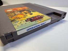 Operation Wolf (Nintendo NES, 1989) Aut&eacute;ntico. &iexcl;&iexcl;GRAN ETIQUETAS!! Probado.