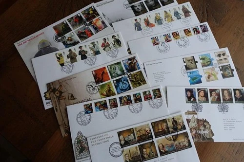 GB Fine Collection of 10 Different First Day Covers FDCs