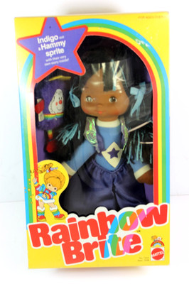 Rainbow Brite Doll INDIGO & Hammy Sprite- Factory Sealed Box
