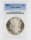 1881-S Morgan Silver Dollar PCGS MS66 S$1 San Francisco Minted No Reserve