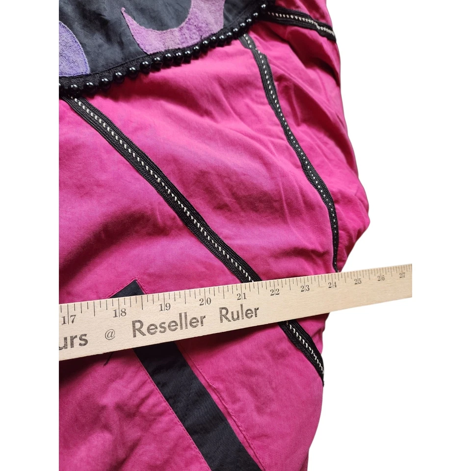 Chaqueta de esquí Mulberry Street para mujer mediana colorblock polar invierno años 80 90 vibraciones Foto 4 de 4