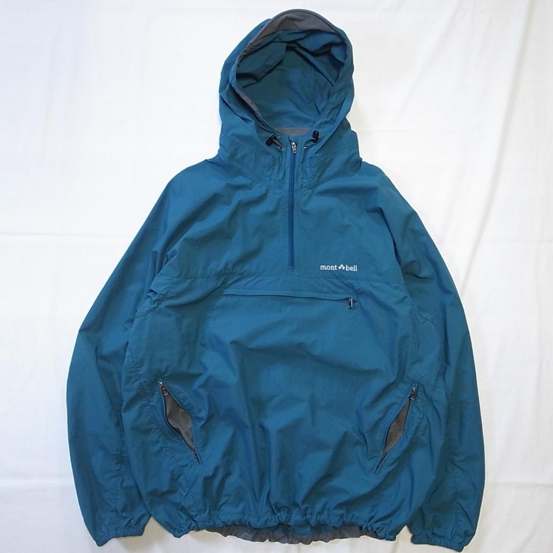 【mont-bell/モンベル】90〜00s アノラックジャケット　シルバー mont-bell/モンベル】90〜00s アノラックジャケット シルバー