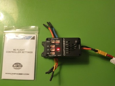 OMP OFS FBL Flybarless Controller and ESC, M2 EVO motor