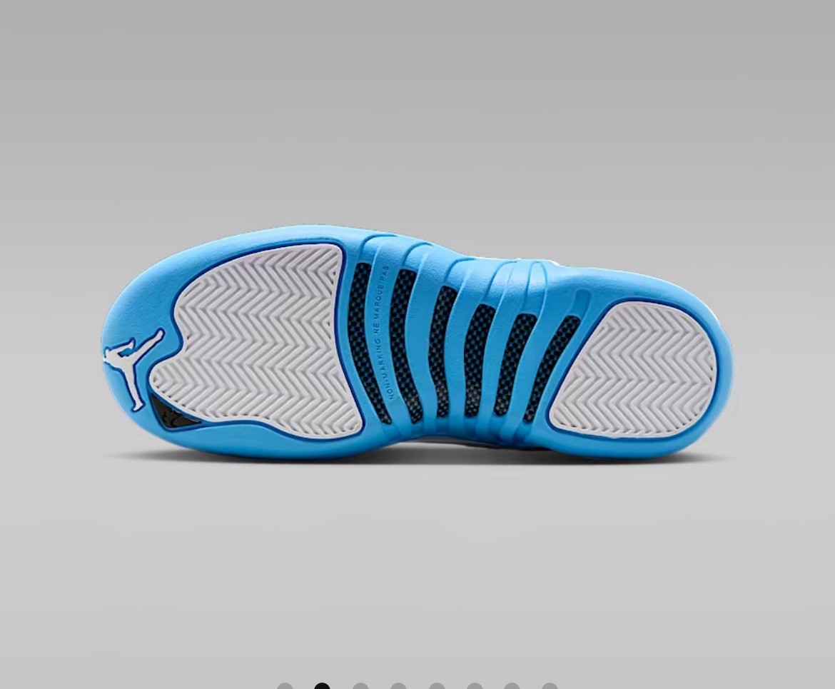 靴 NIKE Air Jordan 12 Retro Melo 2025 Nike Jordan 12 Retro Melo 2025 White UNC Blue Men & GS Size