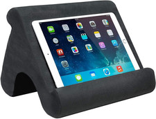 Tablet Pillow Stand - Tablet Holder Dock for Bed with Multi-Viewing Angles, Comp