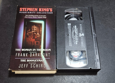 Stephen King's Nightshift Collection (VHS, 1993) Woman Room / Boogeyman Horror