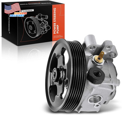 Power Steering Pump with Pulley Compatible with Mazda 6 2009-2013 2.5L FREE SHIP