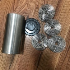 Omega Stainless Steel Film Developing Tank With 4 35-mm Reels