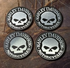 4 Adesivi Stickers Motore METALLICI HARLEY-DAVIDSON V-Rod VRSCD Cam Cover 30