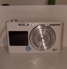 Samsung DualView DV180F Dual LCD Wi-Fi 16.2MP 5x Zoom Compact Camera White