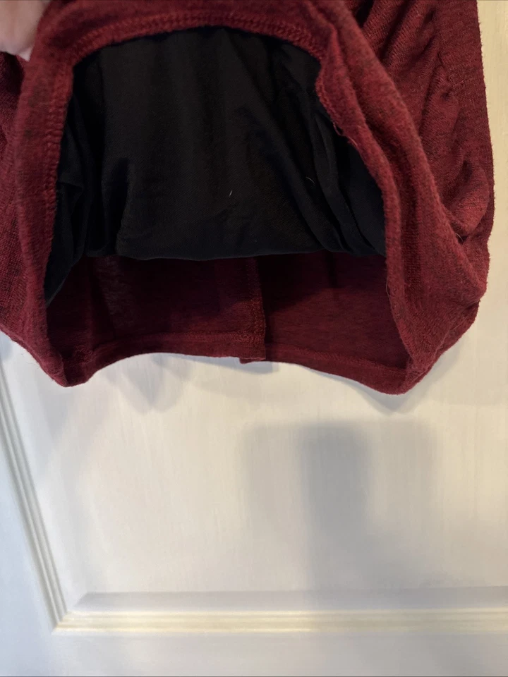 Carmen Scoop Neck Blouse Maroon Size medium - Image 3 of 4