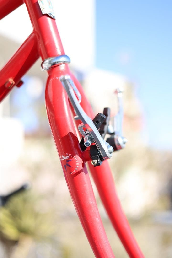 LL BEAN Old MTB Mixte Chromoly Bike Freme Set 700c From Japan | eBay