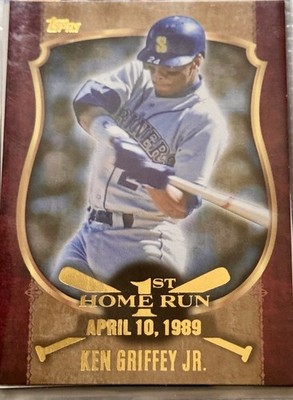2015 Topps Update Series - First Home Run Ken Griffey Jr #FHR-12 Gold - Mariners