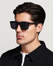 Gucci GG0010S Fashion Sunglasses 58mm - Black/Grey