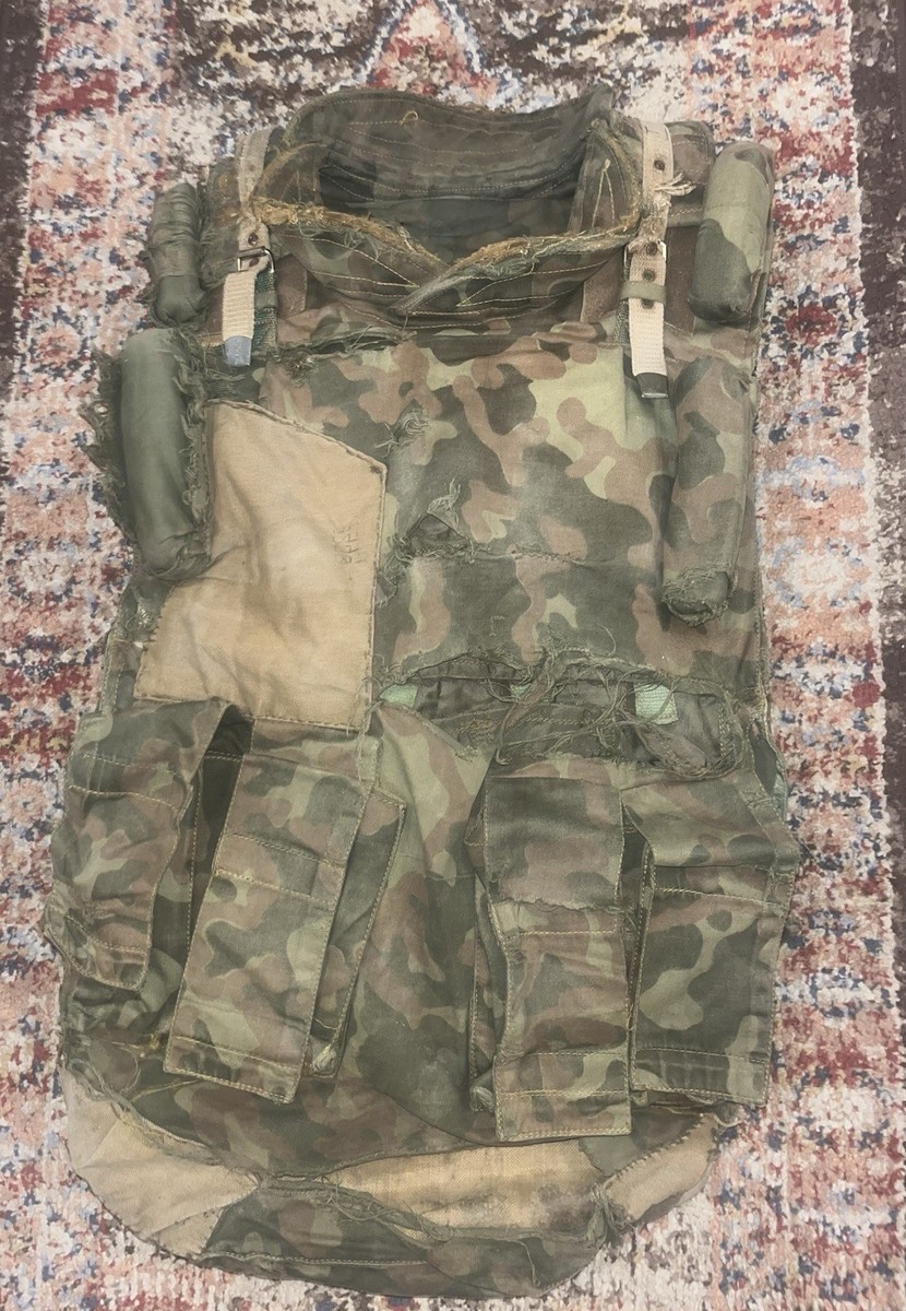 ソ連軍 ロシア軍 実物 TTSKO 6B5-12 防護ベスト Russian Soviet TTsKO 6B5-15 Butan Camo Ballistic Vest W/ Soft