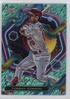 2023 Topps Cosmic Chrome Aqua Equinox Refractor 162/199 Tommy Edman #52 07yj