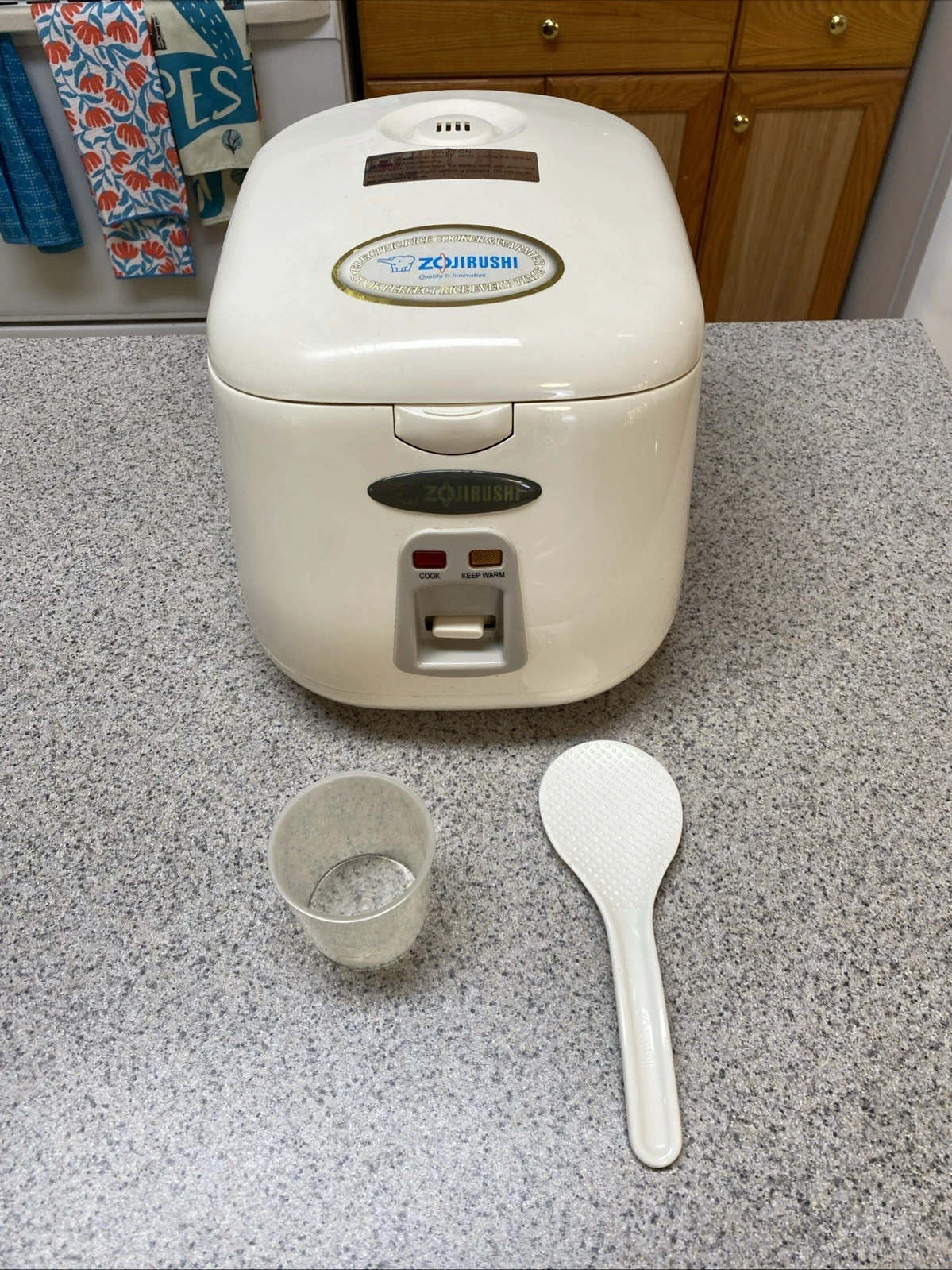 Zojirushi Rice Cooker Warmer NS-PC10 5.5 Cup Automatic Keep Warm Tested