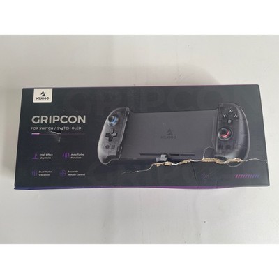 NexiGo GripCon Hall Effect Controller for Nintendo Switch OLED Black Handheld