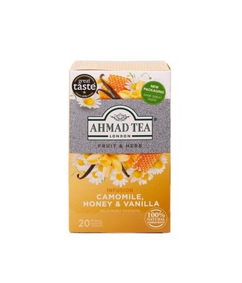 Ahmad Tea - Camomile, Honey & Vanilla - 20 Teebeutel à 1,5g