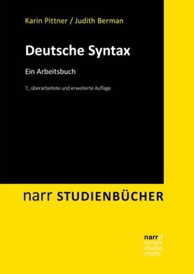 Deutsche Syntax | Berman, Judith Pittner, Karin | Kartoniert | 9783823384113