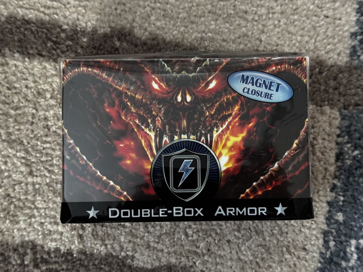Balrog Double Deck Box Max Protection (Holds 140+ Sleeved Cards) Magnet  Closure