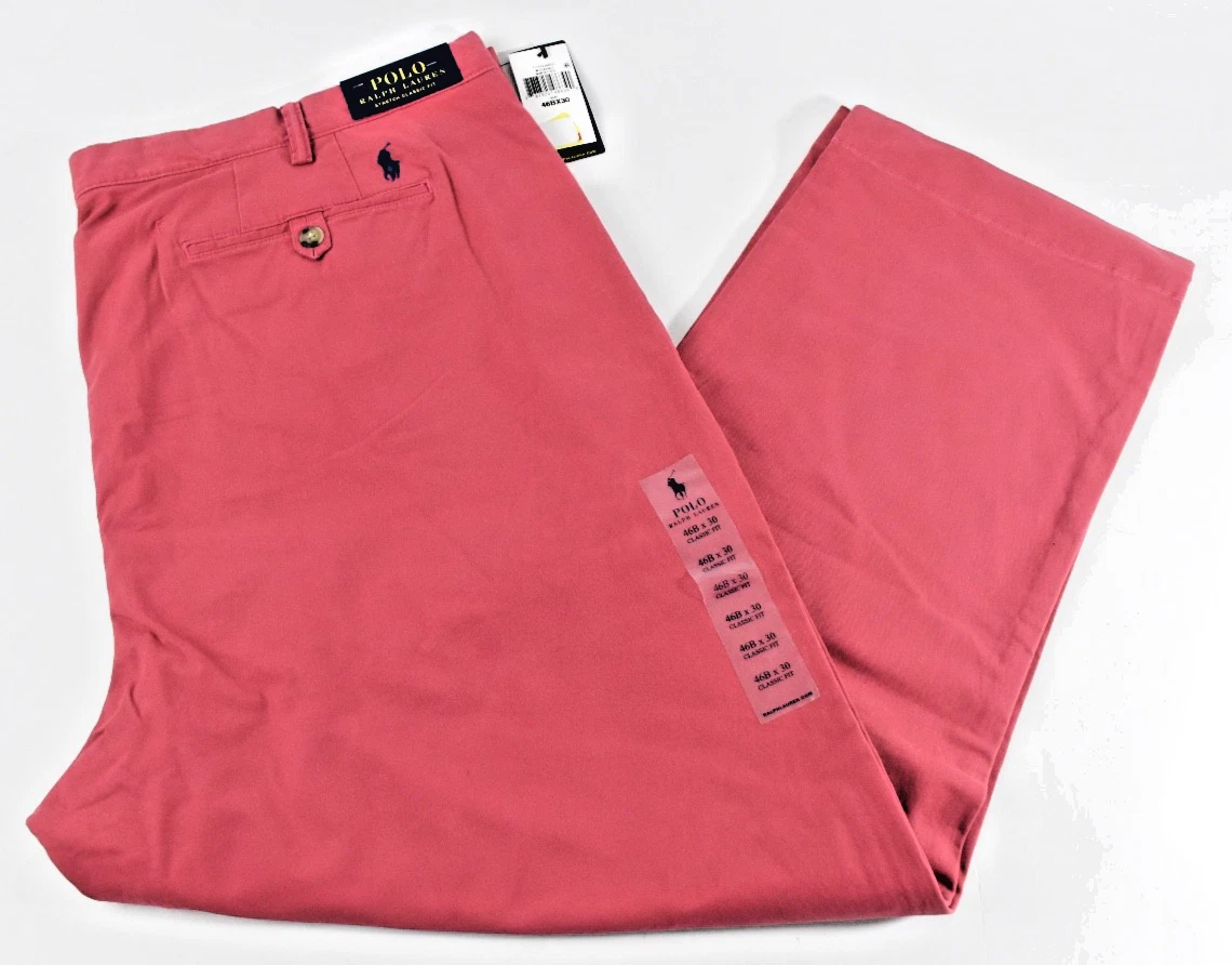 Polo Ralph Lauren Red Pants for Men for sale | eBay