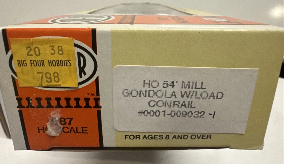 Con-Cor HO Scale Conrail 54' Mill Gondola Car With Load Kit #584212 - Image 2 of 4