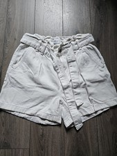 Paperbag White Shorts Size 10