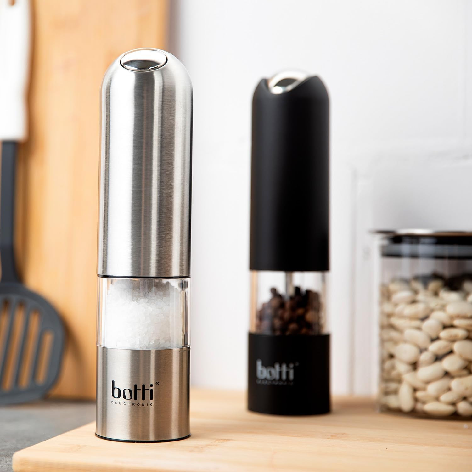Macinapepe Elettrico Botti Pollini Acciaio Inox | Offerta Sale e Pepe - 2
