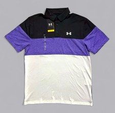 Under Armour Men  s Playoff 2.0 Color-Blocked Golf Polo NWT Size Medium