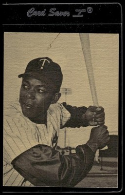 1977 Sertoma Stars Collectors' Issue #NNO Tony Oliva - print smudges on back