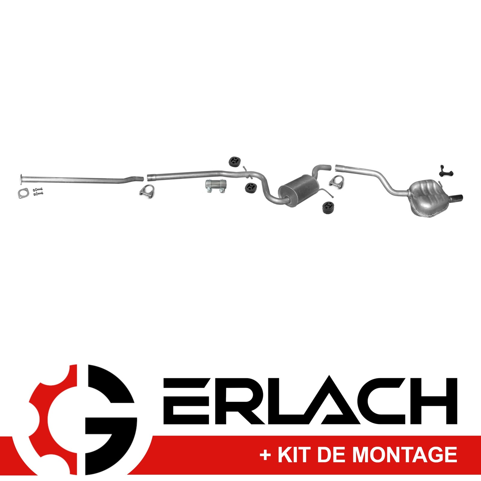 Échappement silencieux pour VW Jetta IV contre les bruits et vibrations