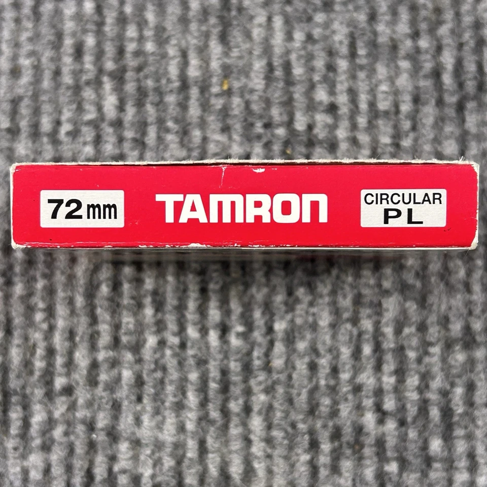 Tamron Genuine Circular Polarizing 72 mm Polarizer Lens Filter CPL - Image 2 of 4