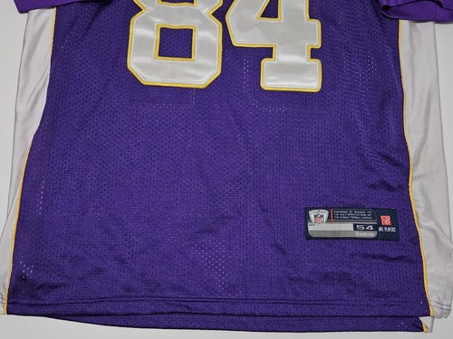 NFL Reebok On Field Randy Moss #84 Jersey Minnesota Vikings 50th Anniv Size 54 - Picture 8 of 14