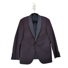 Emporio Armani Men EU 52 US 42 G Line Evening Blazer Jacket Purple Tuxedo Soho