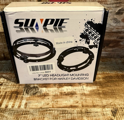 7'' inch LED Headlight Mounting Ring Bracket Fit For Harley Davidson Motorcycle