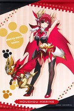 Hololive x Monster Hunter Tapestry Virtual YouTuber Marine & Melze Art 76cm