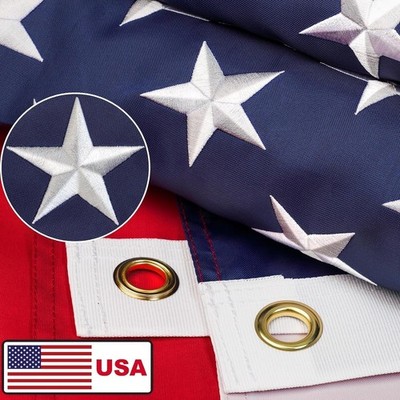 American Flags for Outside 3x5 FT,American Flag Heavy Duty Outdoor, Thickened...